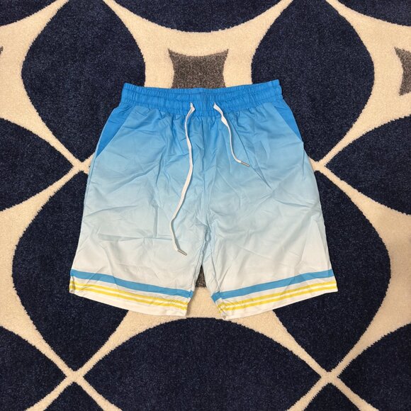 Casablanca Tennis Club Light Blue Shirt and Shorts Set Mens Large - Picture 5 of 7